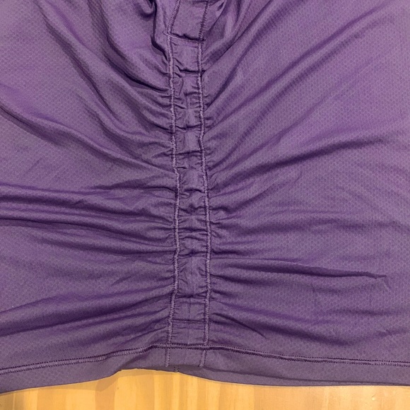 Lululemon All It Takes ruched crop tee in Grape Thistle - Picture 8 of 10